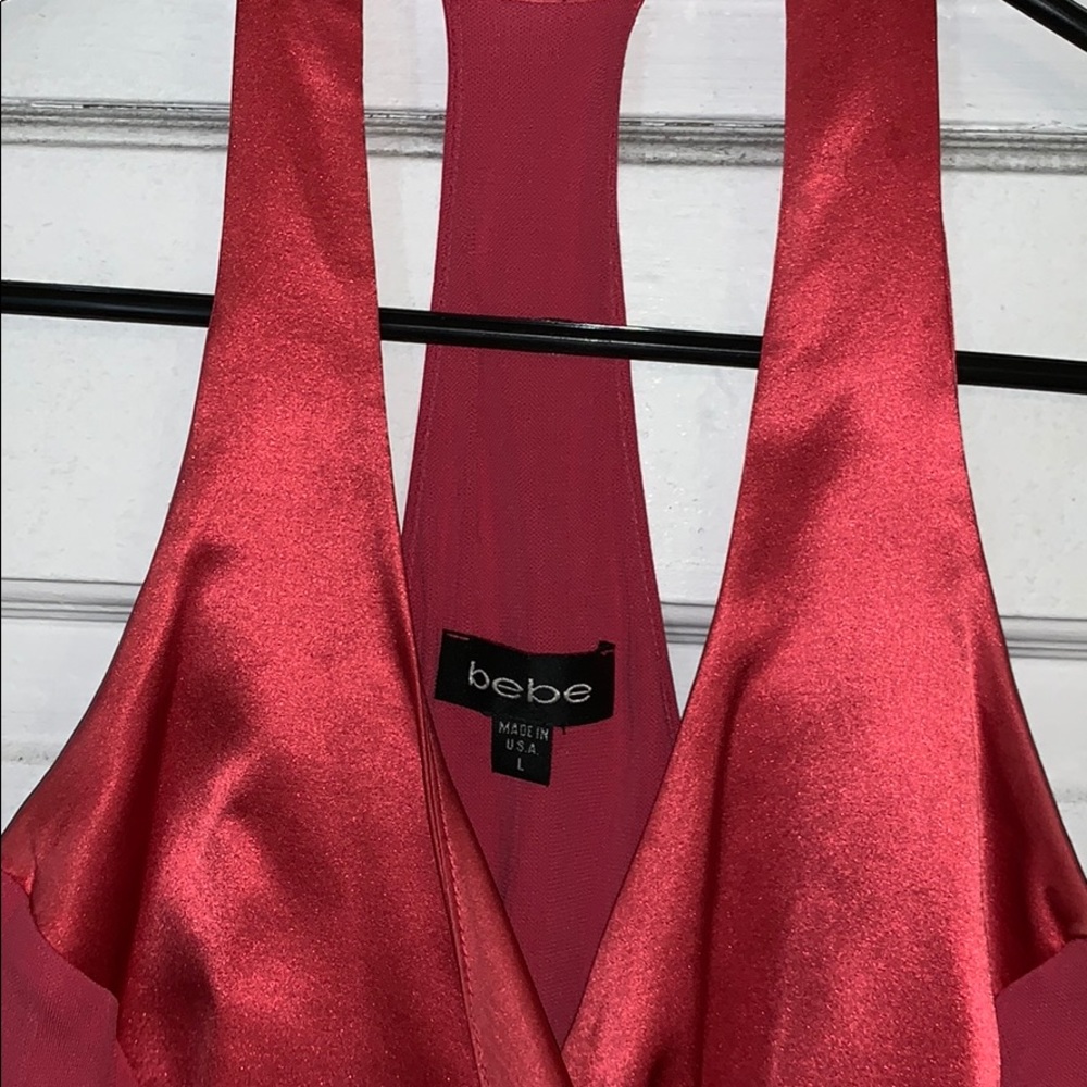 bebe Racerback Pink Dress - Picture 2 of 7